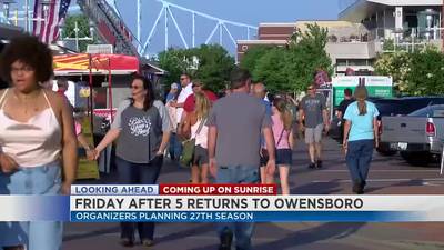 Organizers planning 27th season as Friday After 5 returns to Owensboro
