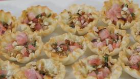 Win the potluck with these Mini Ham and Brie Tarts from Legendary Cooking