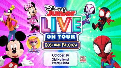 ‘Disney Junior Live On Tour: Costume Palooza’ coming to Evansville