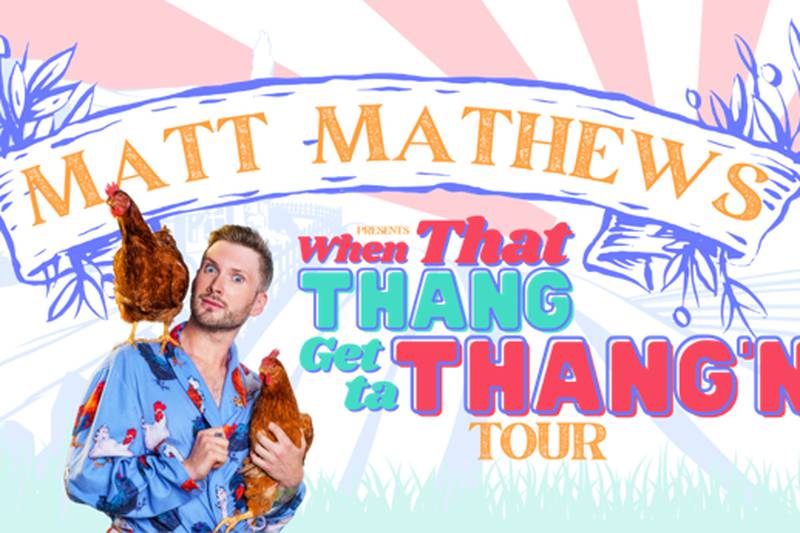 Matt Mathews debut comedy tour set to stop in Evansville